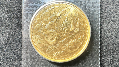 10万円金貨裏側