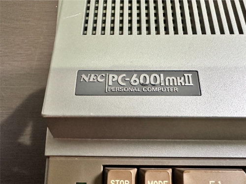 NECのパソコンPC-6001MKⅡ